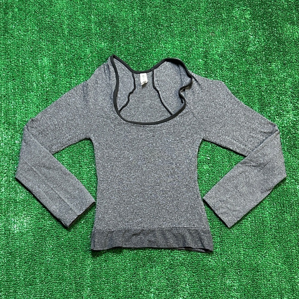 SPANX Women's Long Sleeve Arm Tight Layering Piece Heather Grey Medium